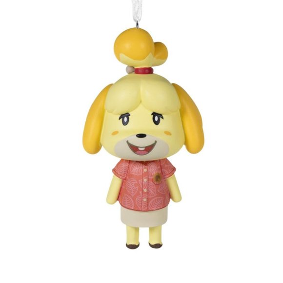 Hallmark 2021 Animal Crossing Video Game Isabelle Christmas Ornament New - Picture 1 of 4